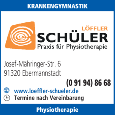 Anzeige Physiotherapie Löffler-Schüler