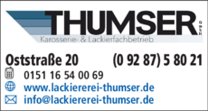 Anzeige THUMSER GmbH