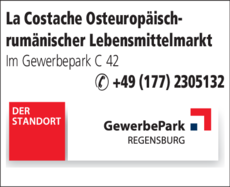Anzeige La Costache Osteuropäisch-rumänischer Lebensmittelmarkt