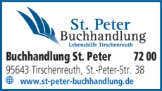 Anzeige Buchhandlung St. Peter