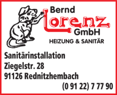 Anzeige Lorenz Bernd GmbH