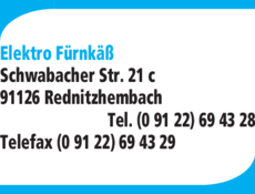 Anzeige Elektro Fürnkäß