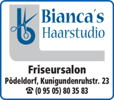 Anzeige Biancas Haarstudio