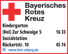 Anzeige Bayerisches Rotes Kreuz