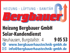 Anzeige Bergbauer GmbH