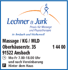 Anzeige Massage Lechner & Jurk
