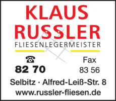 Anzeige Russler Klaus