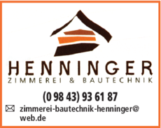 Anzeige Henninger Gerd