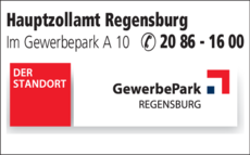 Anzeige Hauptzollamt Regensburg