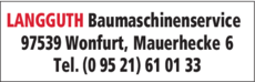 Anzeige Langguth GmbH