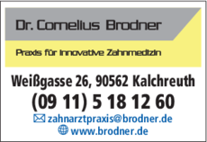Anzeige Brodner Cornelius Dr.
