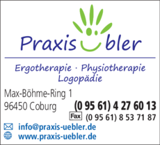 Anzeige Logopädie Übler Sybille