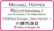 Anzeige Heppes Michael