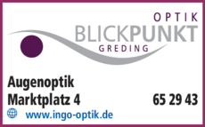 Anzeige Optik Blickpunkt