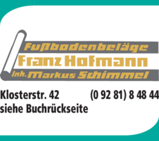 Anzeige Hofmann Franz, Inh. Schimmel Markus