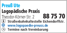 Anzeige Preuß Ute