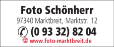 Anzeige Foto Schönherr/Mader