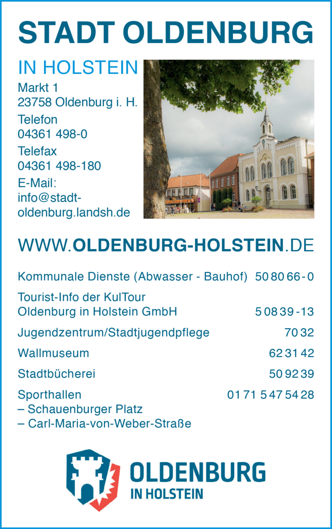 Stadt Oldenburg in Holstein in Oldenburg ⇒ in Das Örtliche