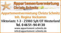 Ferienhäuser in Keitum Gem Sylt ⇒ in Das Örtliche