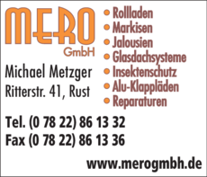 Anzeige Mero GmbH Anzeige Mero GmbH