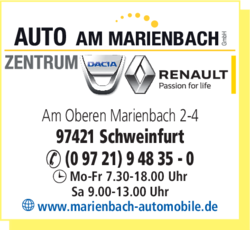 Renault marienbach schweinfurt