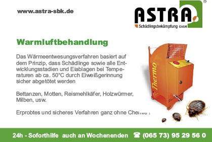 ASTRA Schädlingsbekämpfung GmbH  2