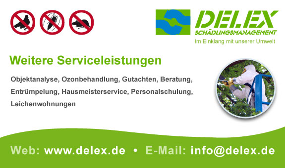 DELEX Schädlingsmanagement 7