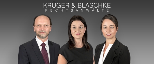 Kundenbild groß 1 KRÜGER & BLASCHKE, Rechtsanwälte Sozietät der Rechtsanwälte Thomas Blaschke, Julia Michel und Eva Sydow