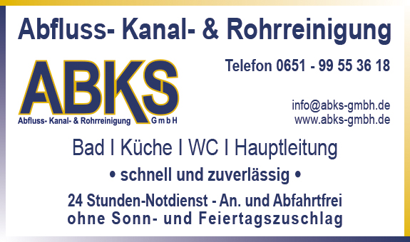 ABKS Abfluss-Kanal & Rohrreinigung  GmbH