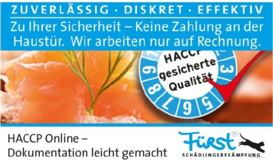 Fürst-HACCP Online Dokumentation
