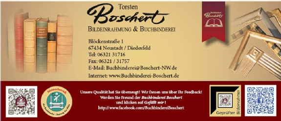 Buchbinderei Boschert in Landau in der Pfalz - Logo