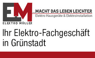 Elektro Müller Elektro Haushaltsgeräte & Elektroinstallation Elektro Haushaltsgeräte & Elektroinstallation in Grünstadt - Logo