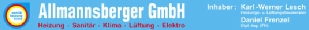 Allmannsberger GmbH Heizung u. Sanitär in Sankt Ingbert - Logo