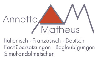 Matheus Annette, Dipl.-Übersetzerin für Italienisch und Französisch in Trier - Logo
