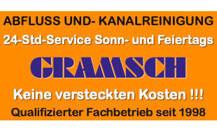 Gramsch Adrian Abfluss- und Kanalreinigung in Saarbrücken - Logo