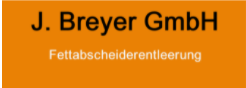 JOSEF BREYER GMBH - Fettabscheider / Kanalreinigung / Containerdienst in Kleinblittersdorf - Logo