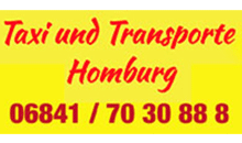 Kundenlogo von Taxi und Transporte Homburg
