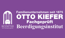 Kundenlogo von Kiefer Otto Bestattungsinstitut