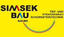 Kundenlogo von Simsek Bau GmbH Tief- u. Straßenbau,  Schornsteintechnik