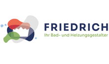 Kundenlogo Bäderstudio- Heiztechnik Friedrich GmbH