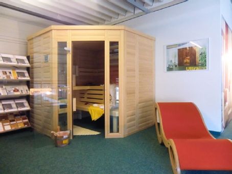 Fenster Klotz GmbH, Ausstellung - Sauna