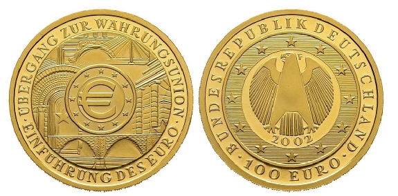 Deutschland 100€ Gold