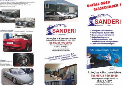 Sander GmbH Autoglas + Karosseriebau 2