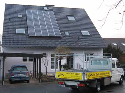 Einbau von Solaranlagen