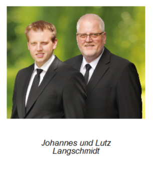 Johannes und Lutz Langschmidt