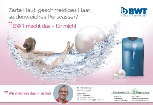 Ralf Schmelzer Heizung BWT Trinkwasserprofi