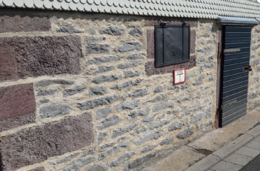 Eckquader an einen Wohnh in Michelnau restauriert