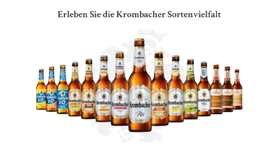 Krombacher Brauerei Bernhard Schadeberg Gmbh Co Kg Kreuztal Krombach Adresse Telefon Kontakt