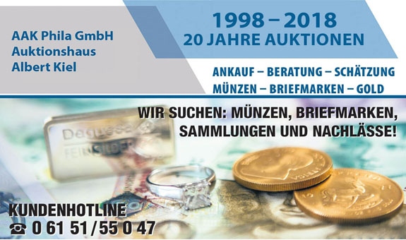 AAK Phila GmbH - Auktionshaus Albert Kiel