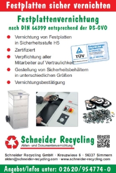Schneider Recycling GmbH, 2